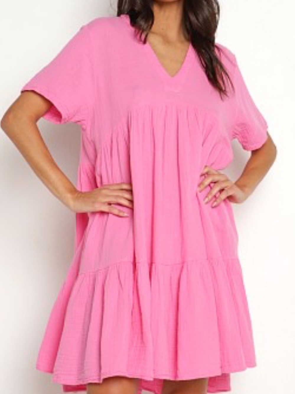 Sofia Made In Italy Pink Mini Dress